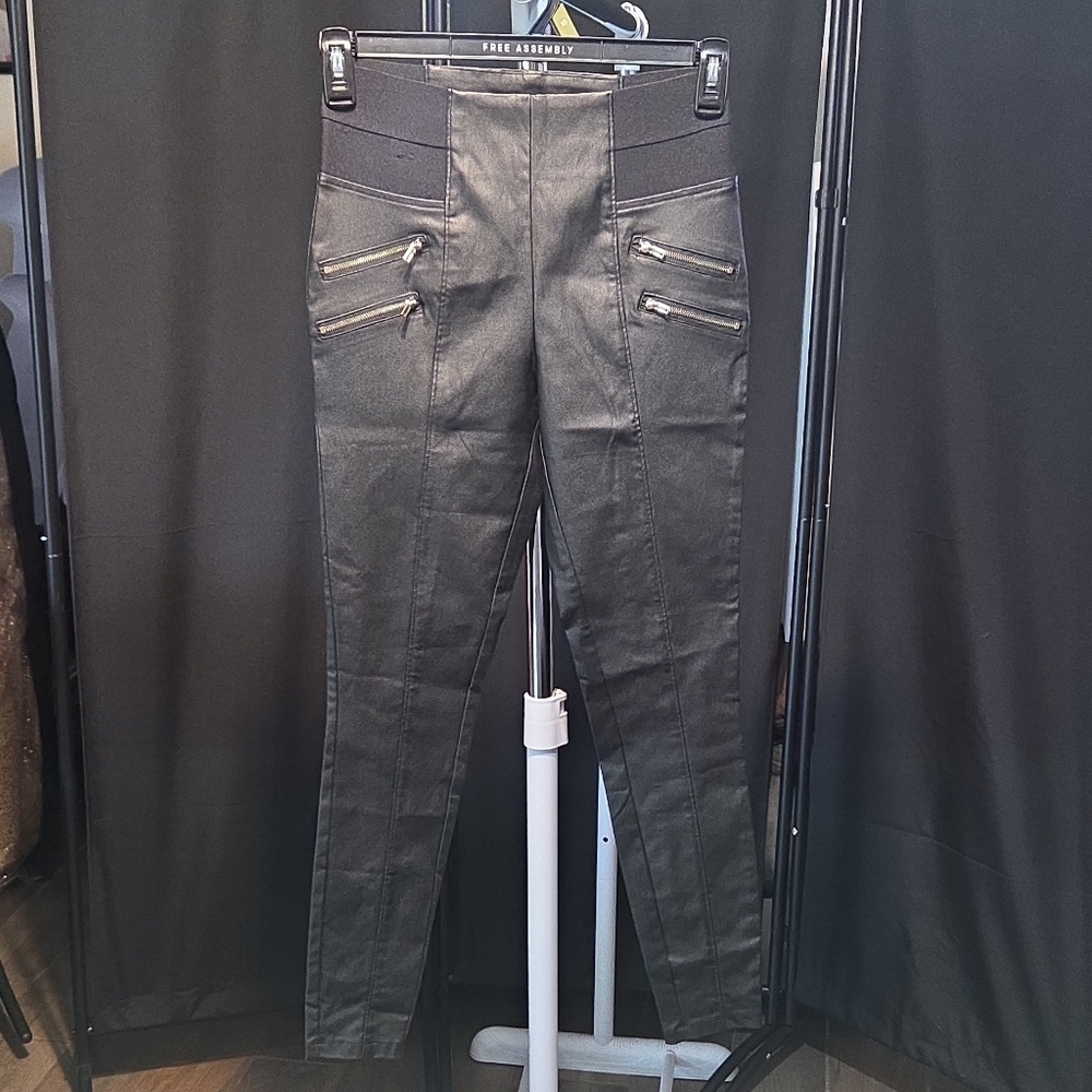 GBG Los Angeles Black Faux Leather Pants